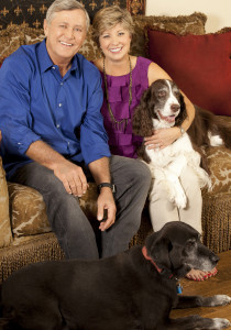 At home with Nancy Campbell and her family