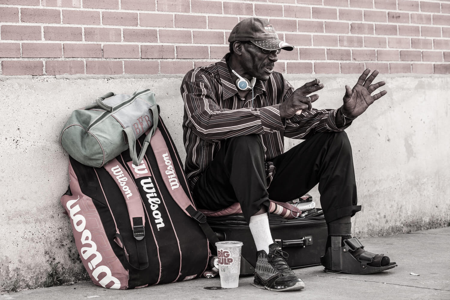 Only Temporary - Homeless in Dallas: Older man tells his story